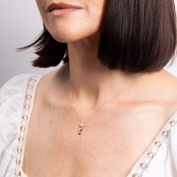 Luxury 9ct Gold Heart Pendant Necklace With Diamonds, 2 of 6