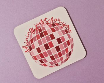 Shining Just For You Taylor Swift Coaster, 2 of 5