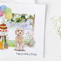 Cockapoo Dog Birthday Card, Pet Card ..7v2a, thumbnail 2 of 5