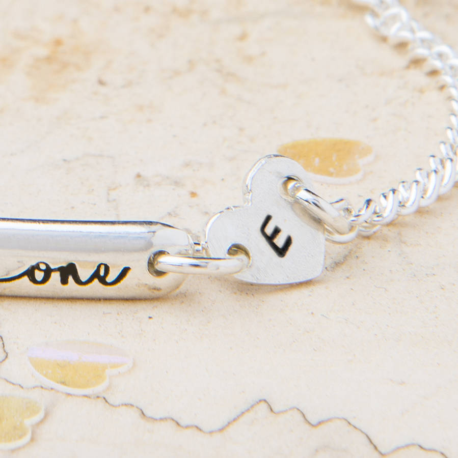 I Love You Infinity Plus One Bracelet By Kimberley Selwood