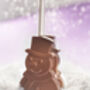 Snowman Hot Chocolate Stirring Sticks Two Pack, thumbnail 2 of 4