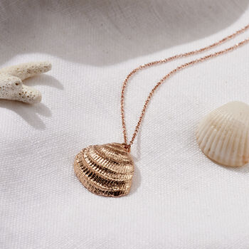 Personalised Clam Shell Necklace, 5 of 9