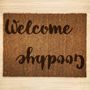 Personalised Entry Exit Message Doormat, thumbnail 3 of 5