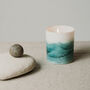 Hand Painted Soy Candle | Fern + Patchouli + Cedar Wood, thumbnail 4 of 6