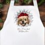 Personalised Christmas Tibetan Spaniel Break Through, thumbnail 4 of 10