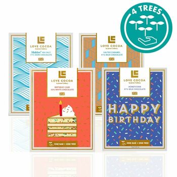 'Happy Birthday' Love Cocoa Chocolate Letterbox Bundle, 6 of 7