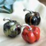 Miniture Natural Stone Halloween Pumkin Decoration, thumbnail 2 of 3