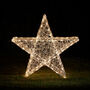 Twinkly Smart LED Outdoor Acrylic Large Christmas Star, thumbnail 10 of 12