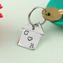 Personalised Housewarming Gift Couples New Home Keyring, thumbnail 1 of 6