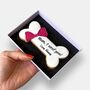 Personalised Best Mum Dog Bone Iced Biscuit Mother's Day Letterbox Gift, thumbnail 3 of 10