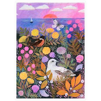 Clifftop Meadow Art Print, 10 of 10