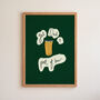 Get Dad Pint Beer Illustrated Art Print, thumbnail 2 of 2