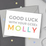 Personalised Good Luck Gcses Card, thumbnail 3 of 3