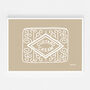Custard Cream, Jammie Dodger, Bourbon And Digestive Biscuits Set Of Four Beige Prints, thumbnail 9 of 10