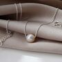 Sterling Silver Fresh Water Pearl Necklace, thumbnail 5 of 9