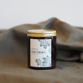 Hawthorn Botanical Soy Candle Hand Poured In Ireland, 2 of 3
