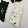 Personalised Yoga Flow Three Pairs Socks In A Box, thumbnail 5 of 9