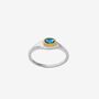 March Aquamarine Birthstone Ring, thumbnail 4 of 6