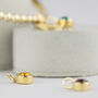 Personalised Yellow Gold Filled Birthstone Bracelet, thumbnail 3 of 8