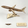 Boeing 737 8200 Model Plane Personalised Wooden Kit, thumbnail 3 of 11