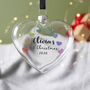 Baby's First Christmas Rainbow Bauble Decoration, thumbnail 6 of 12