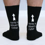 Personalised Wedding Ankle Print Men's Socks, thumbnail 1 of 4