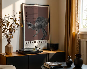 Spinosaurus | Dinosaur Art Print, 7 of 8