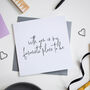 With You Is My Favourite Place To Be Love Card, thumbnail 1 of 3