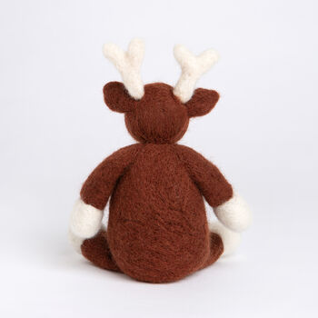 Reindeer Needle Felt Craft Kit, 4 of 7