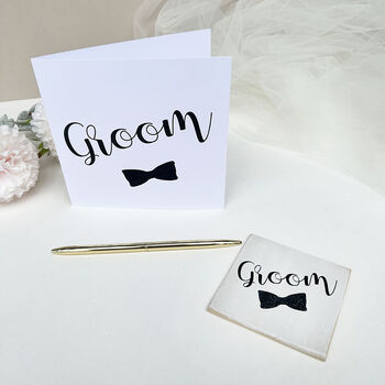 Groom Wedding Card, 2 of 8