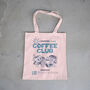 Coffee Tote Bag, Shoulder Bag, Cotton Canvas Tote, thumbnail 6 of 6