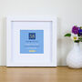 Personalised New Home Gift Mini Print With Frame, thumbnail 5 of 5