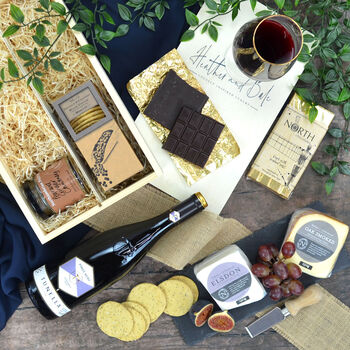 Heckley Red Wine And Cheese Hamper, 2 of 4
