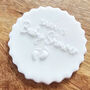 Personalised Engraved Baby Shower Cupcake Debosser, thumbnail 4 of 4
