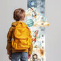 Space Explorer Height Bar Wall Sticker, thumbnail 2 of 4