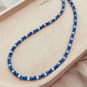 Milos Seed Bead Necklace, 6 of 7