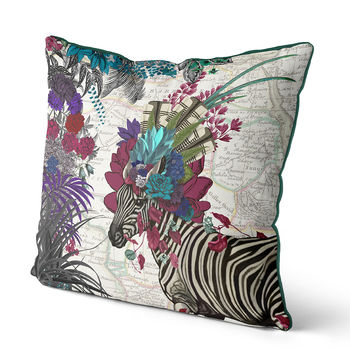 African Zebra Decorative Cushions, 4 of 5