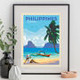 Palawan, Philippines Travel Print, thumbnail 1 of 2