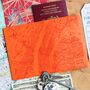 New York Abstract Map Passport Cover Holder, thumbnail 1 of 3
