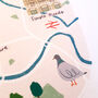 A3 Illustrated Map Of Bristol Art Print, thumbnail 4 of 4