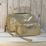Metallic Personalised Cosmetic Bag, thumbnail 1 of 2