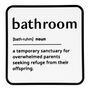 'Bathroom' Dictionary Sign, thumbnail 1 of 2