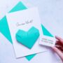 Guess What Holiday Reveal Origami Heart Card, thumbnail 1 of 7