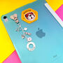 Personalised Birthday Tech Charm For Kindle, E Reader, Laptop And iPad, thumbnail 1 of 8