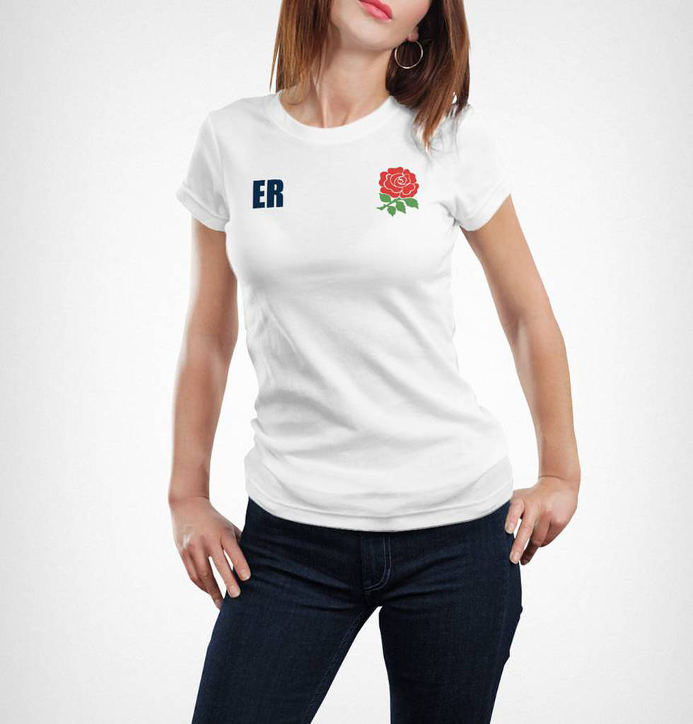 personalised england rugby shirt 2021