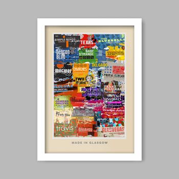 Made In Glasgow Poster Print, 2 of 4