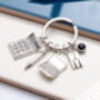 Accountant Personalised Keyring Banker Gift, thumbnail 5 of 11