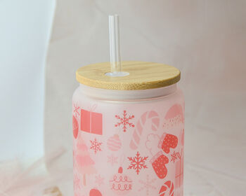 Christmas Glass Tumbler, 5 of 7