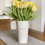 Personalised Mother's Day Cream Flower Bucket, thumbnail 2 of 4