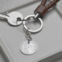The Good Old Days Sterling Silver Keyring, thumbnail 1 of 3